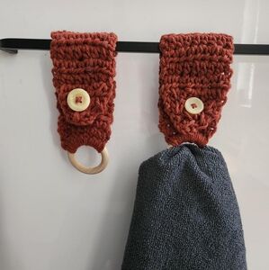 🫧Crochet Towel Hangers🫧